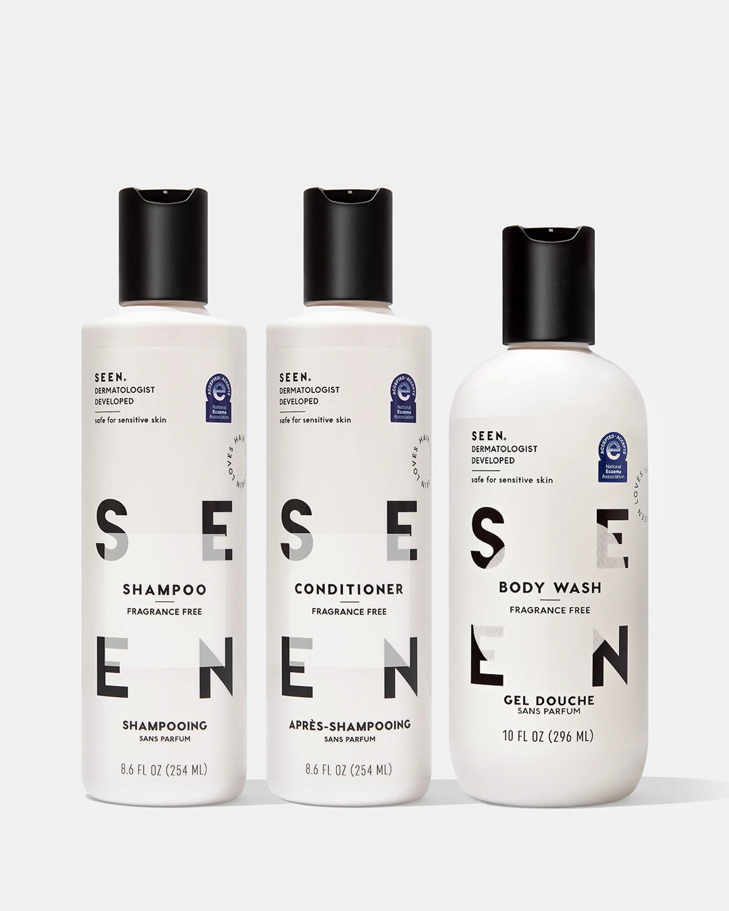 SEEN Eczema-Safe Bundle, Fragrance Free