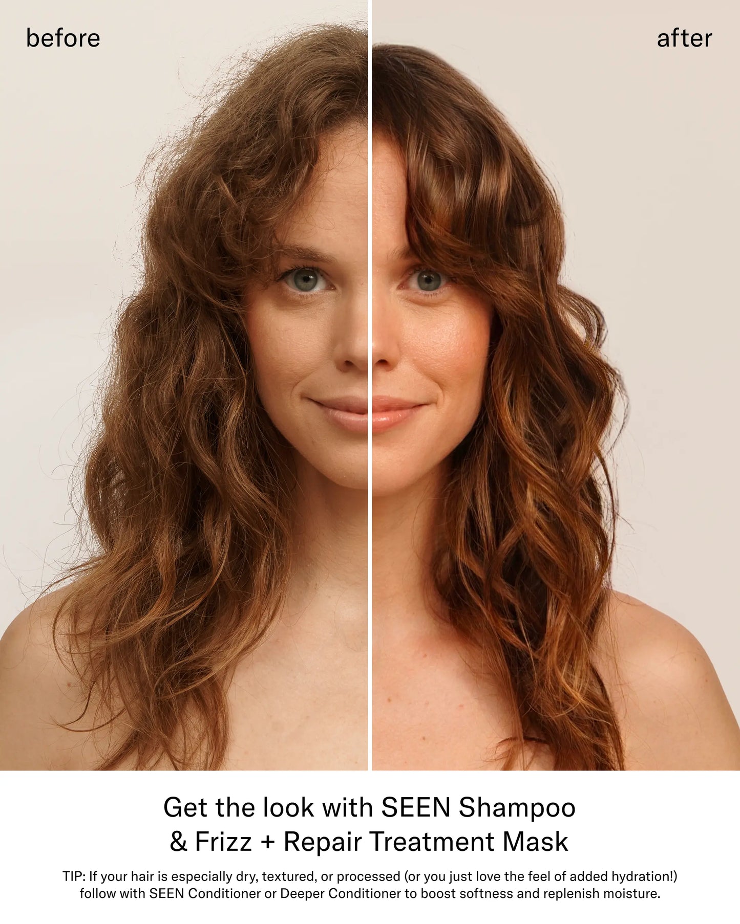 SEEN Frizz + Repair Treatment Mask