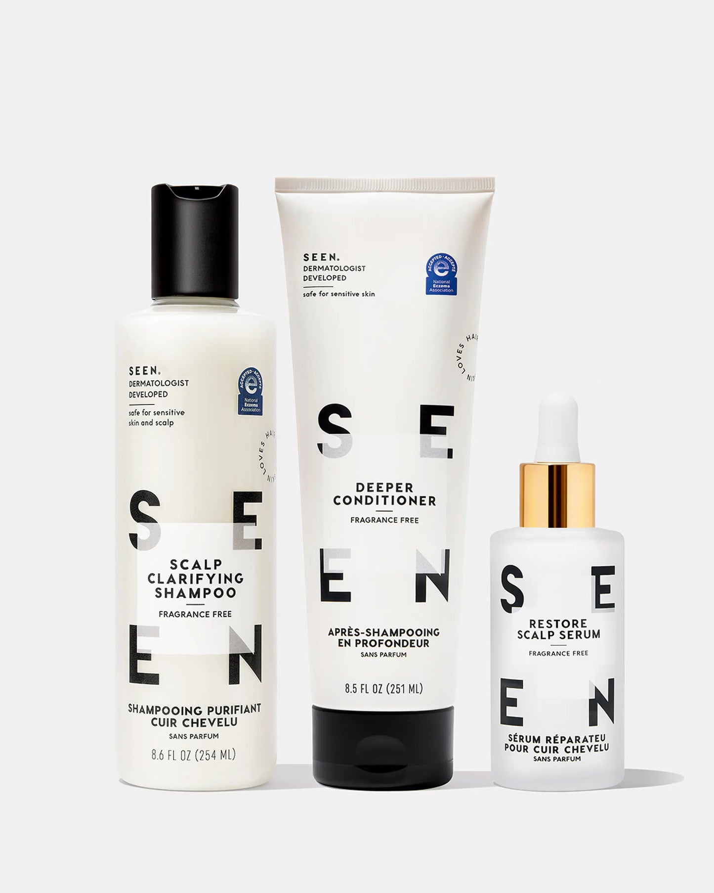 SEEN Healthy Scalp Advanced Hydration Bundle, Fragrance Free