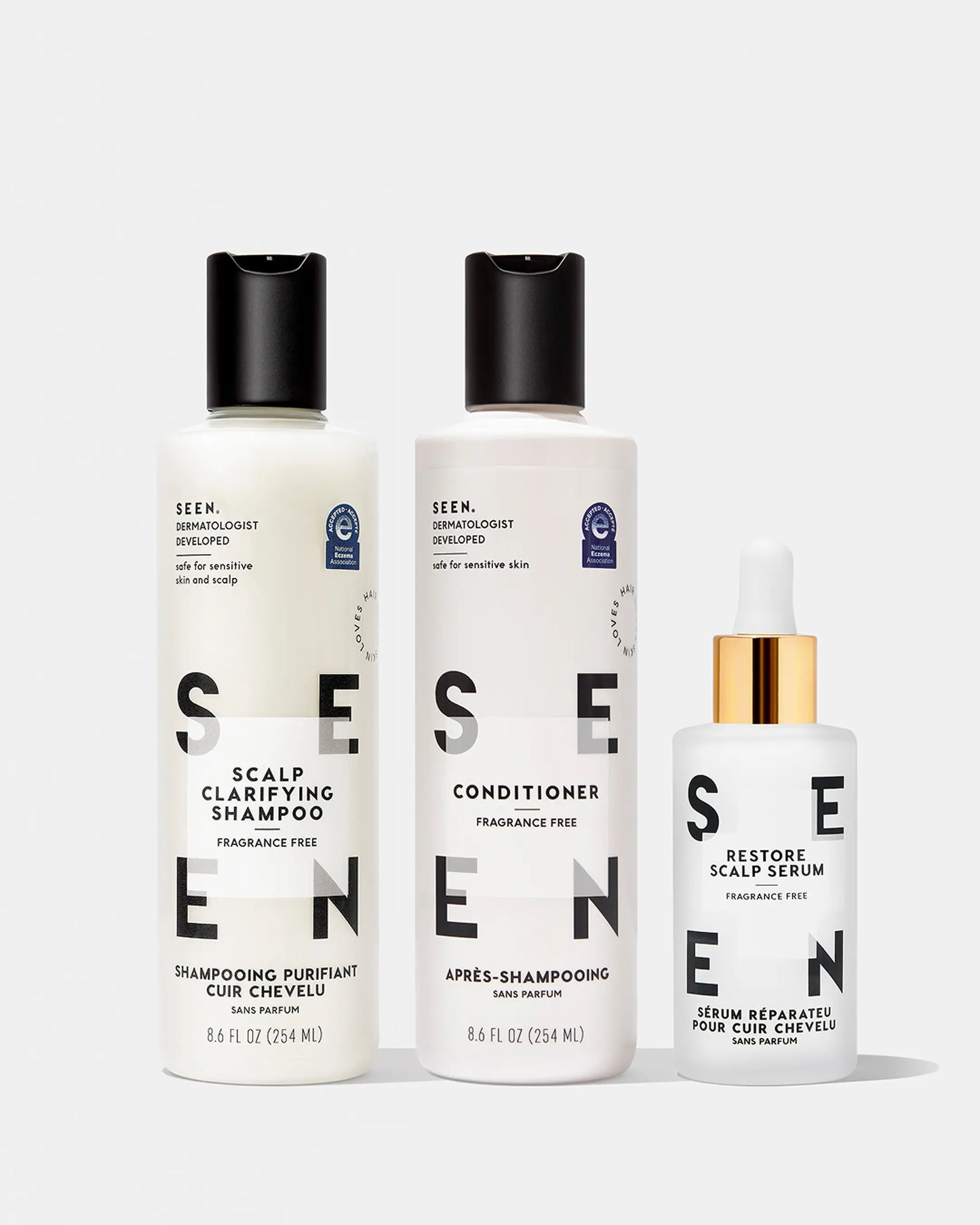 SEEN Healthy Scalp Bundle, Fragrance Free